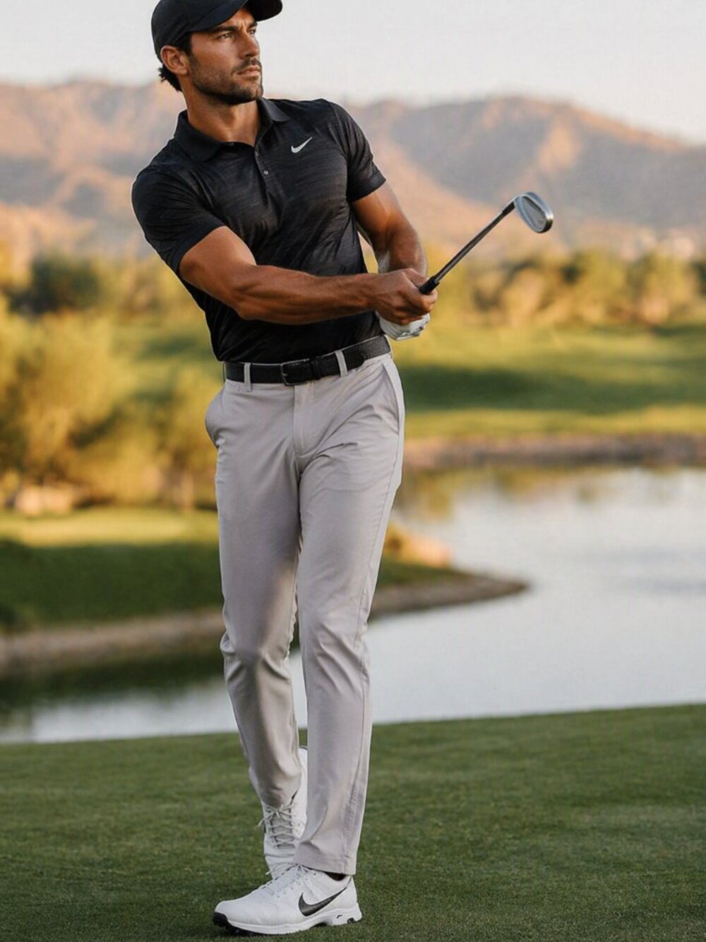 465 -Nike Golf Men’s  Pants | Classic Fit, Elevated Athleisure, Course essential